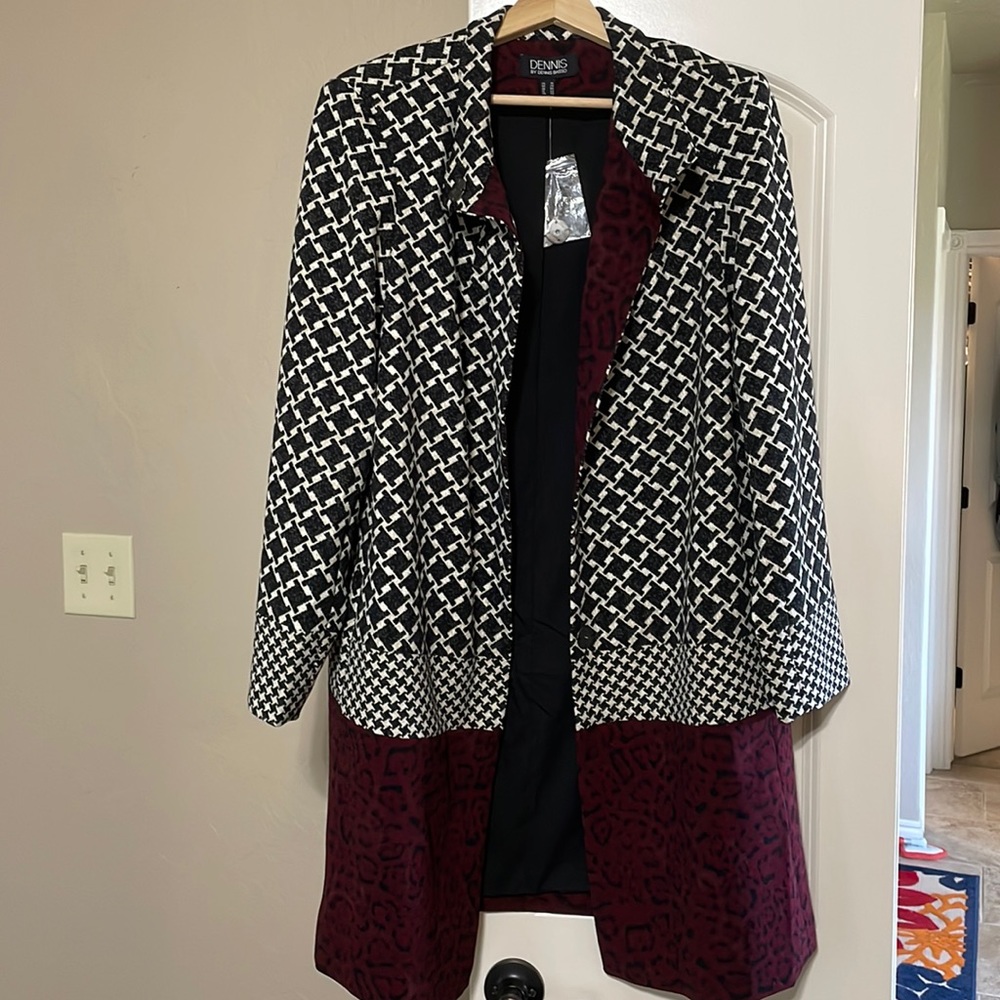 Crepe luxe Jacket. Brand new.